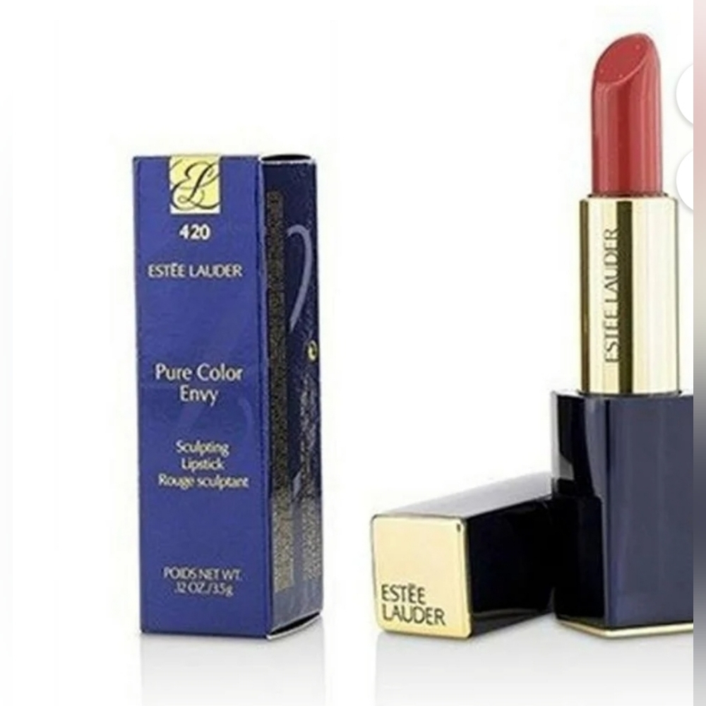 New Estee Lauder Pure Color Envy Sculpting Lipstick 420 Rebellious Rose